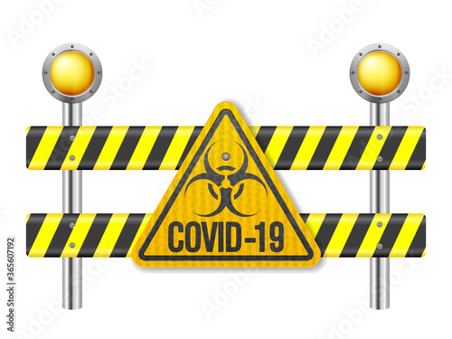 Road safety barrier covid-19