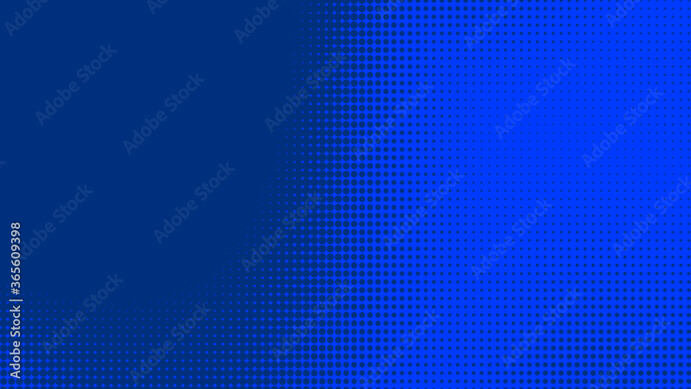 Dots halftone blue color pattern gradient texture with technology digital background. Dots pop art comics style with summer concept design. Dots halftone blue color pattern gradient texture with technology digital background. Dots pop art comics style with summer concept design.