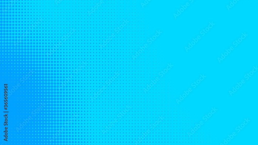 Dots halftone blue color pattern gradient texture with technology digital background. Dots pop art comics with summer background. Dots halftone blue color pattern gradient texture with technology digital background. Dots pop art comics with summer background.