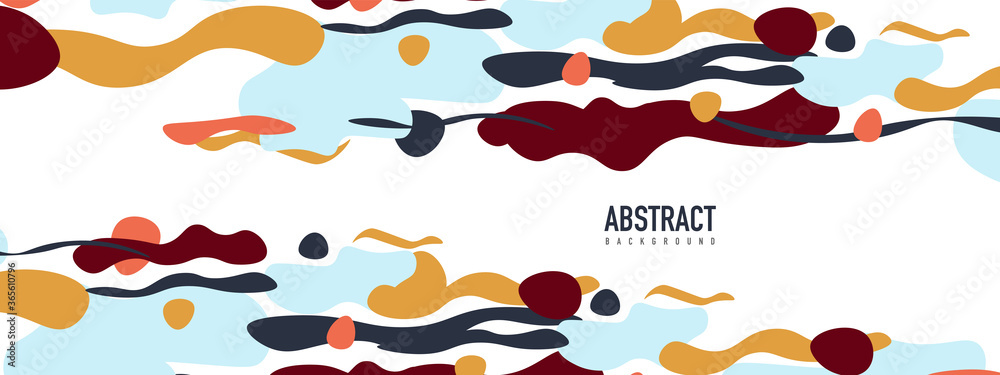 Trendy liquid style shapes abstract design, dynamic vector background for placards, brochures, posters, web landing pages, covers or banners Trendy liquid style shapes abstract design, dynamic vector background for placards, brochures, posters, web landing pages, covers or banners