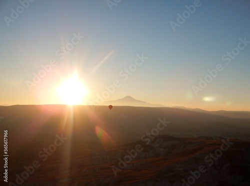 View from G  reme in Cappadocia  Turkeys most famous travel destination.