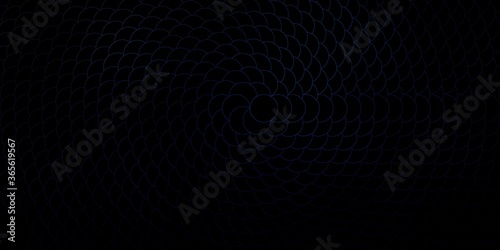 Dark Blue, Yellow vector texture with disks. Colorful illustration with gradient dots in nature style. Design for posters, banners.