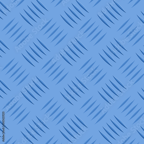 Metallic silver diamond steel metal sheet texture background, vector illustration.