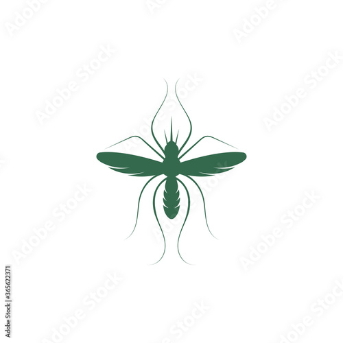 Mosquito icon vector insert mosquito flat illustration icon app