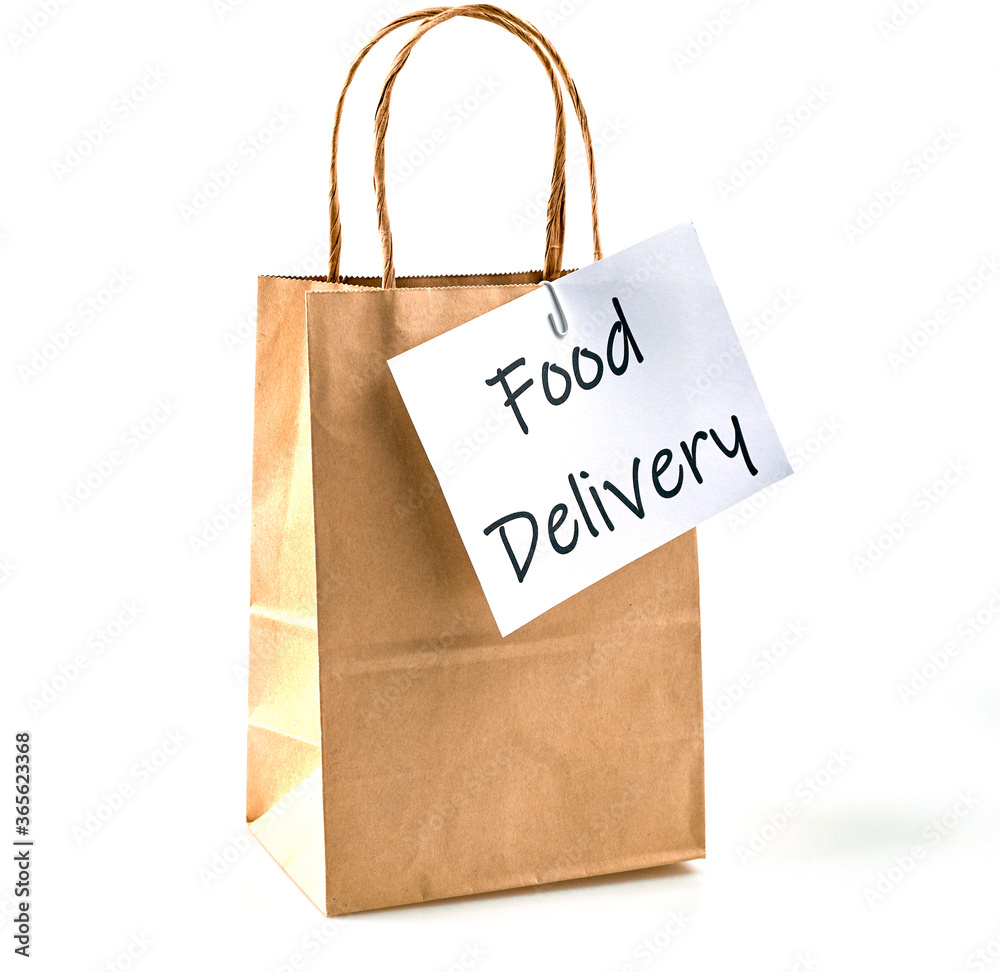 Home delivery of food.