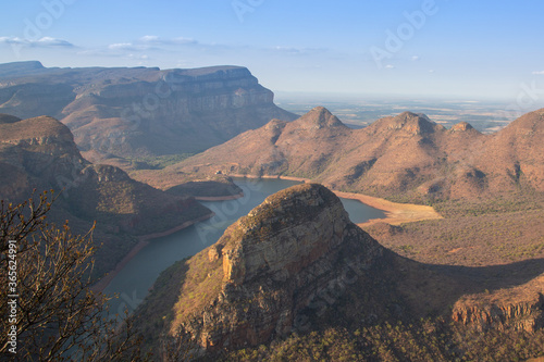 The Blyde River Canyon with the Three Rodavels, Mpumalanga, South Africa