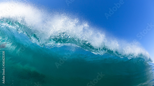 Ocean Wave Hollow Water Swimming Photo