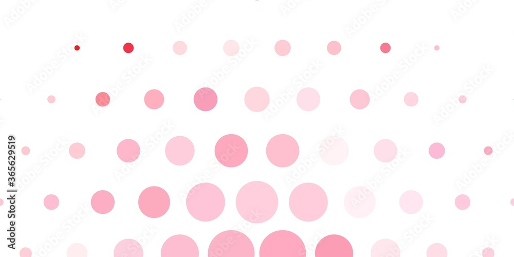 Light Red vector layout with circle shapes. Modern abstract illustration with colorful circle shapes. Pattern for business ads. Light Red vector layout with circle shapes. Modern abstract illustration with colorful circle shapes. Pattern for business ads.