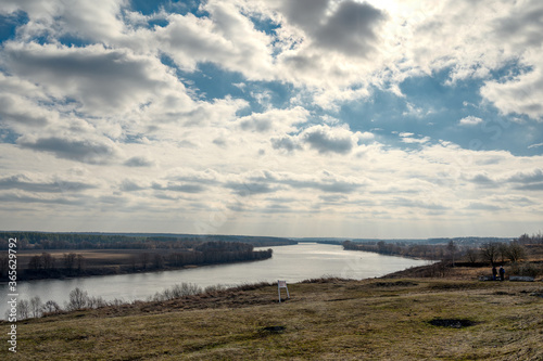 Bank of the Oka River, early spring