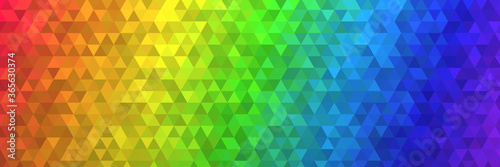low poly background texture colored panorama rainbow 12000x4000pix