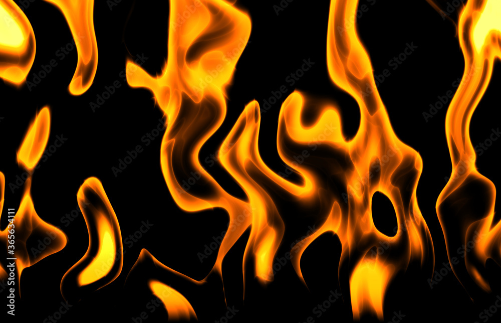 fireflames on black background fireflames on black background