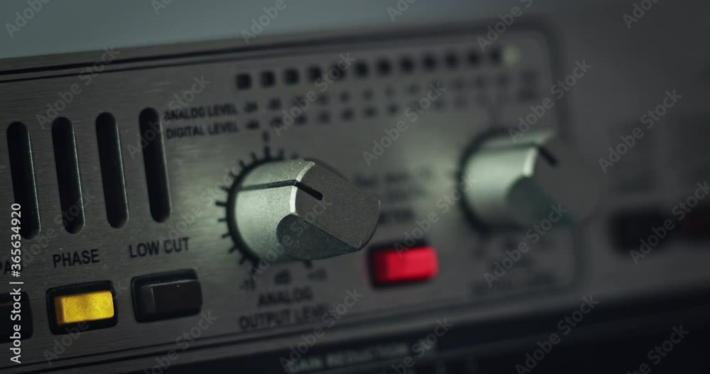audio control panel audio control panel