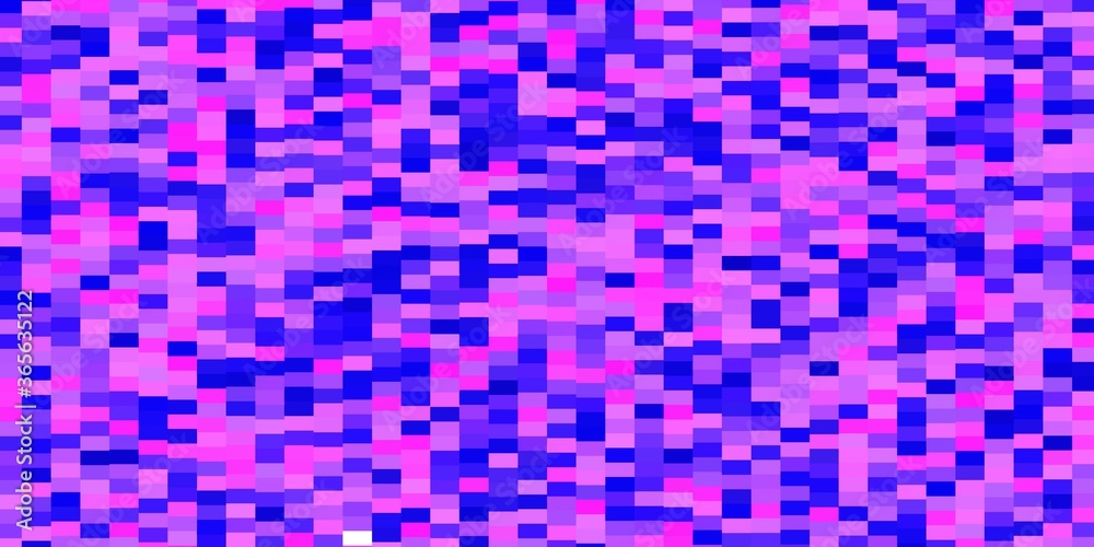 Light Pink, Blue vector texture in rectangular style. Colorful illustration with gradient rectangles and squares. Pattern for commercials, ads.