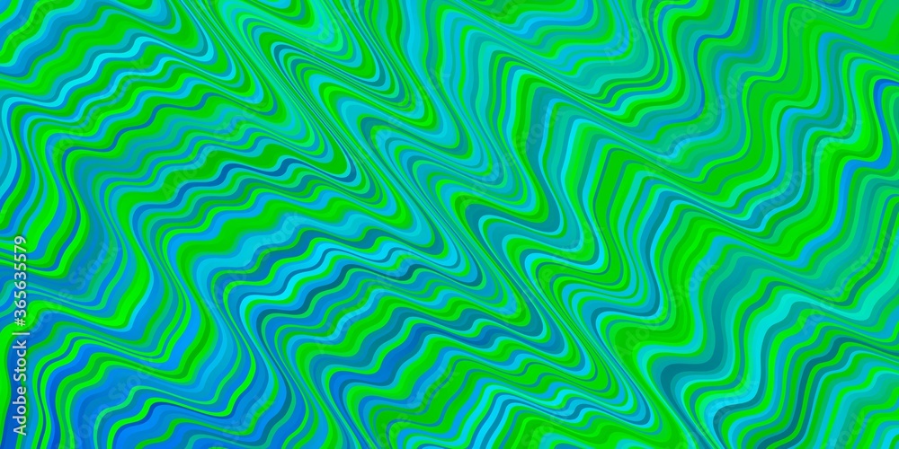 Light Blue, Green vector texture with curves. Illustration in abstract style with gradient curved. Pattern for websites, landing pages. Light Blue, Green vector texture with curves. Illustration in abstract style with gradient curved. Pattern for websites, landing pages.