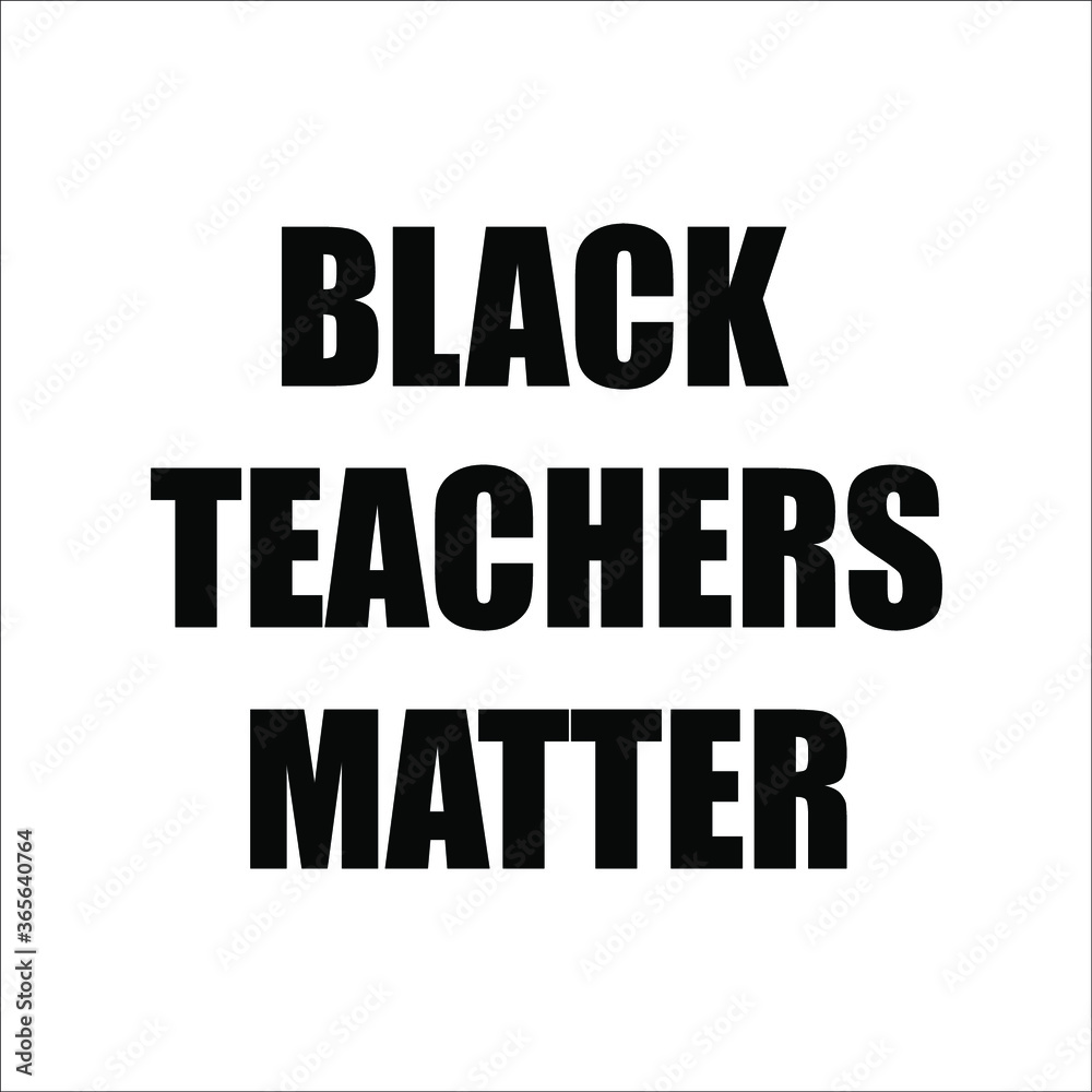 Black lives matter. Anti racism illustration for your design