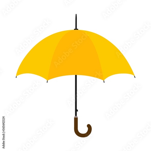 Yellow umbrella