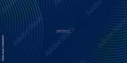 Abstract dark blue and blue lines presentation background