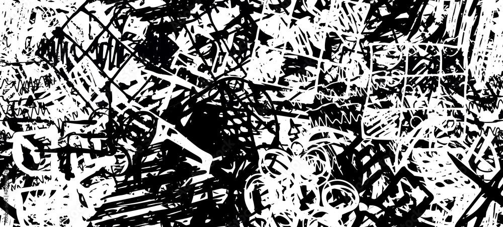 Sketch draw backdrop material. Abstract geometric pattern