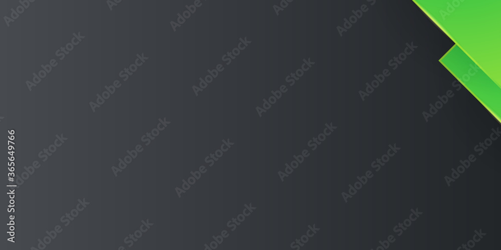 Modern black and green abstract vector presentation background with place for your text Modern black and green abstract vector presentation background with place for your text