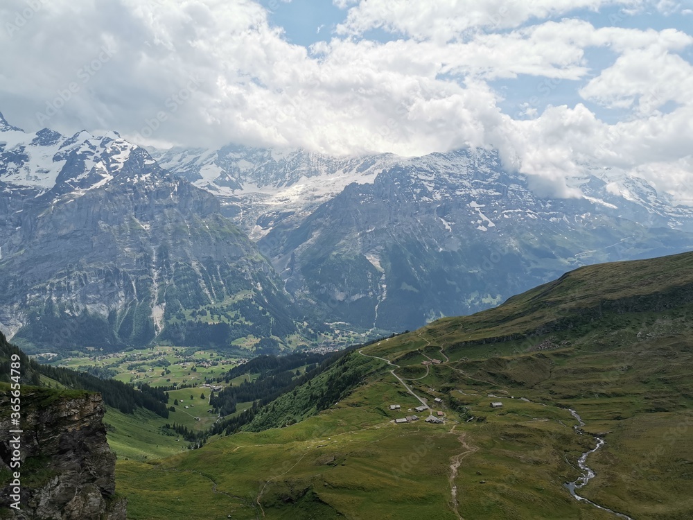 Fototapeta premium Grindelwald Szwajcaria