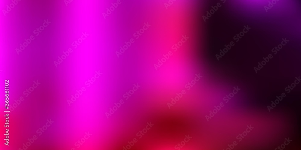 Dark pink vector gradient blur pattern.