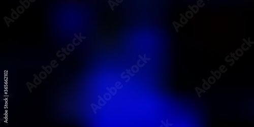 Dark blue vector blur drawing.
