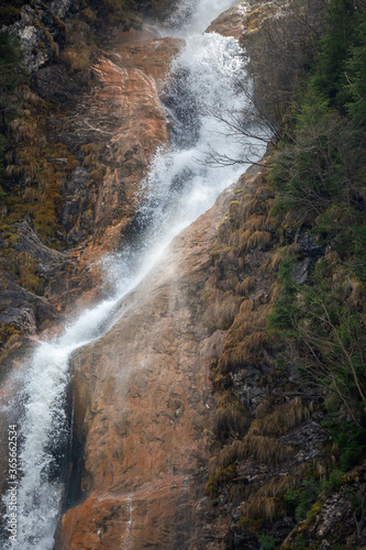 Cailor waterfall  Maramures county  Romania 