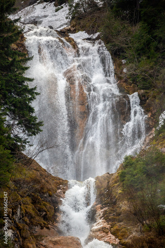 Cailor waterfall  Maramures county  Romania 