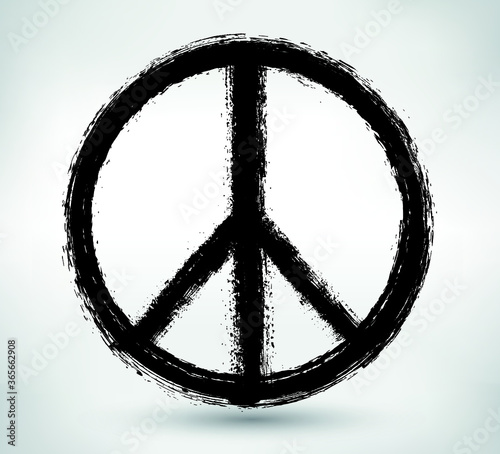 vector peace symbol 