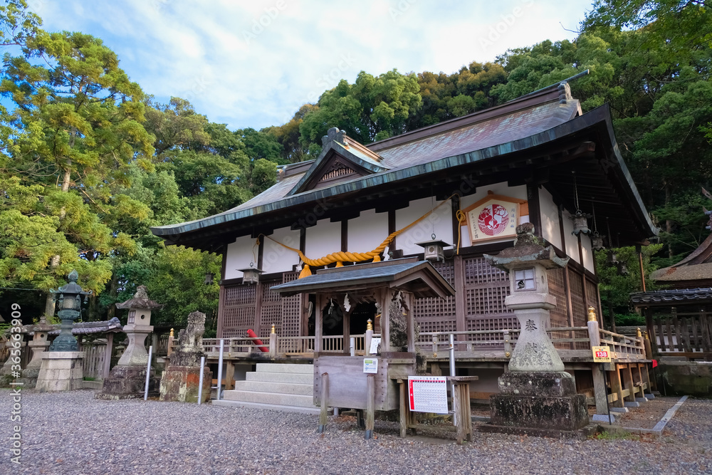 和歌山県田辺市 闘鶏神社 拝殿