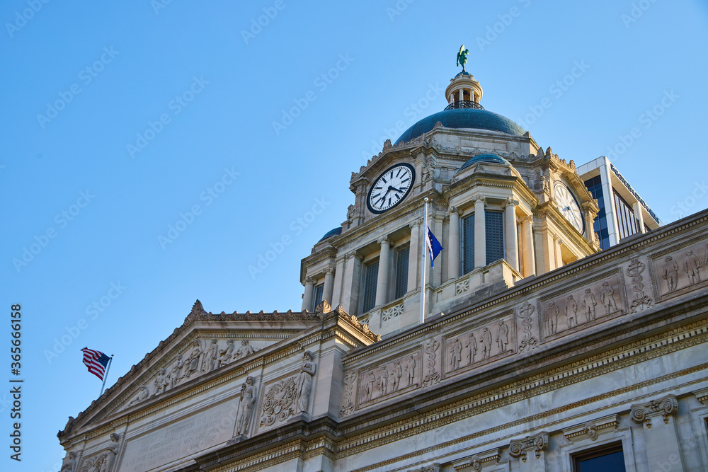 Obraz premium Courthouse of Fort Wayne, Indiana