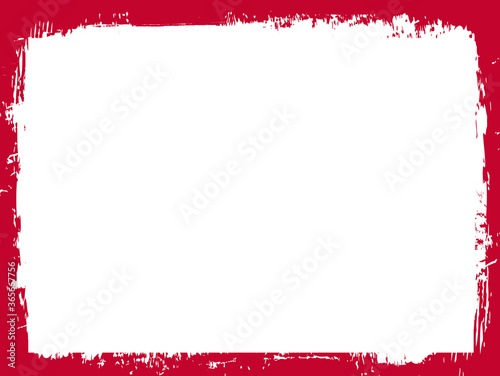 Red vintage frame design.