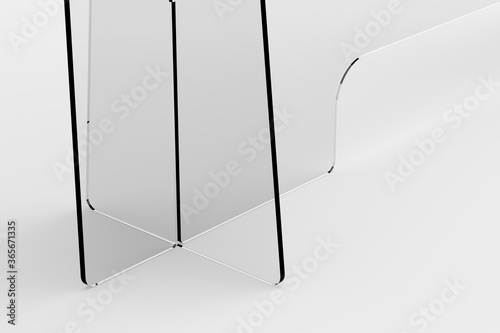 Foto Sneeze guards, social distancing barriers and shields