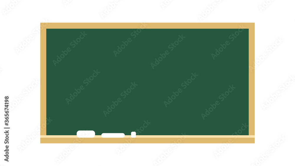 The chalkboard is green. Vector illustration
The chalkboard is green. Vector illustration