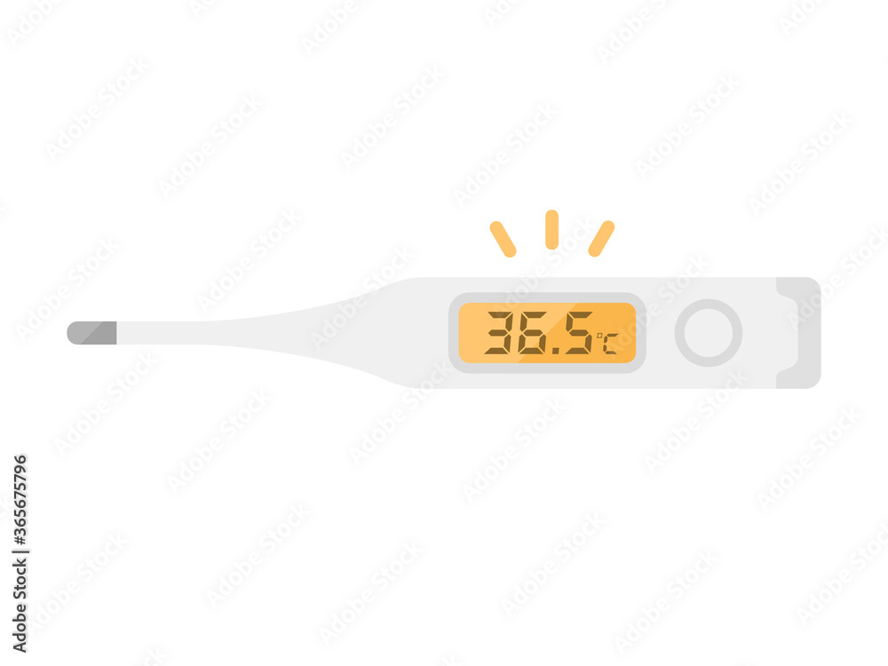 体温計のイラスト Stock Vector Adobe Stock