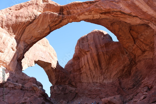 Double Arch Trail, Arches National Park, Utah © Andy