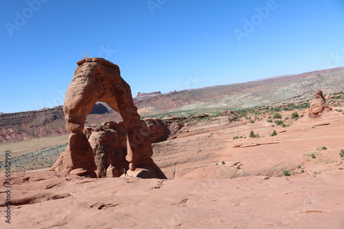 Delicate Arch Trail  Arches National Park  Utah