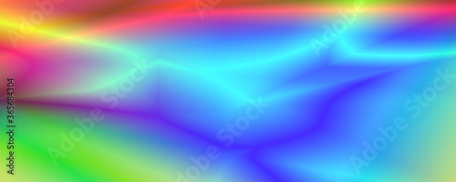 Background in the form of a play of a refracted ray of light in a crystal. Dispersion of light. Psychedelic fantasies. Bright colored hallucinations.