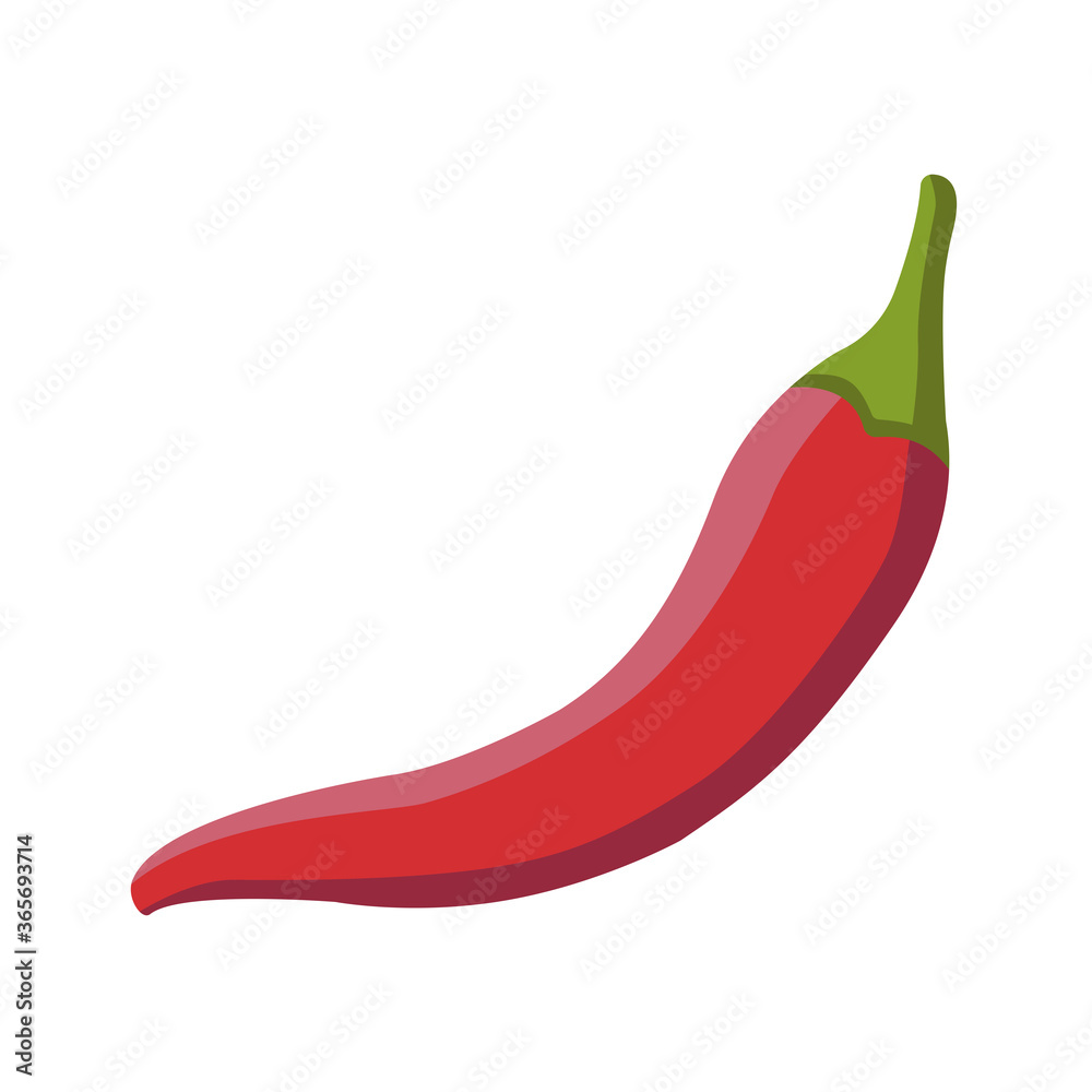 spicy chilli icon vector illustration design