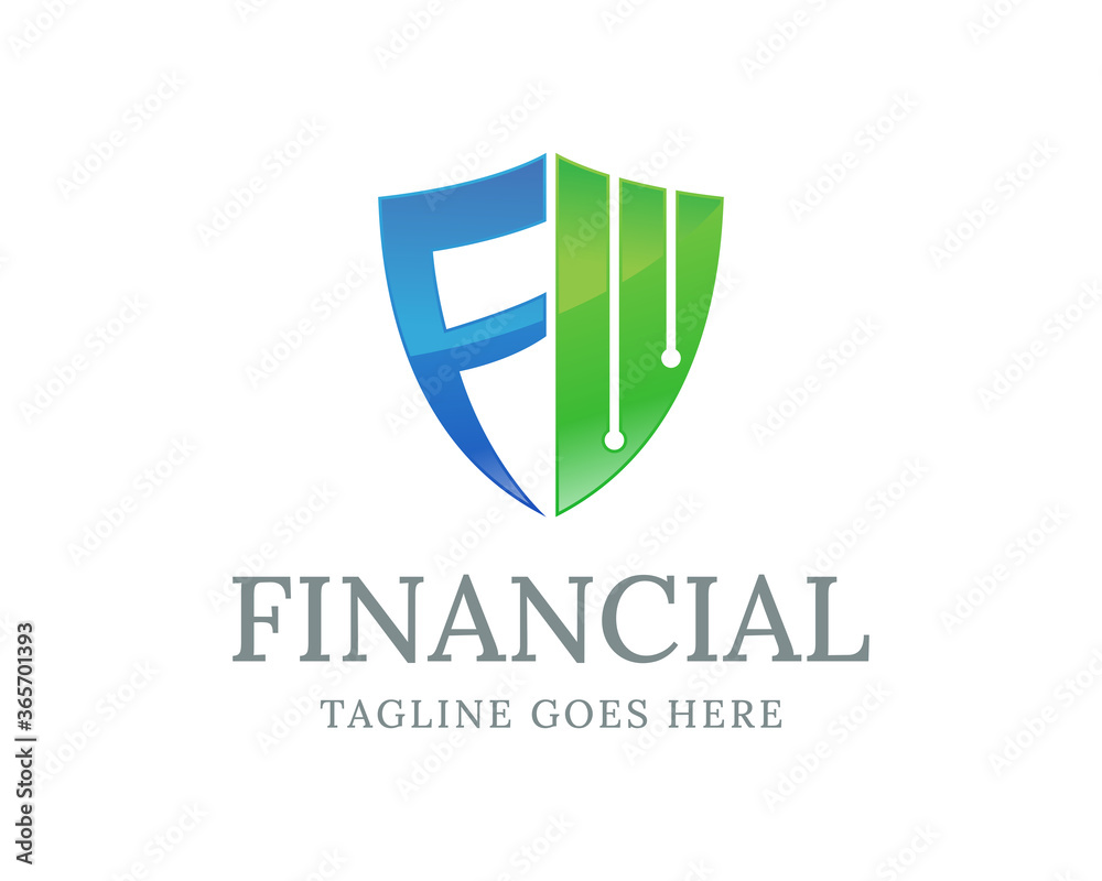 Financial Business logo Inspiration, Vector, Template Financial Business logo Inspiration, Vector, Template