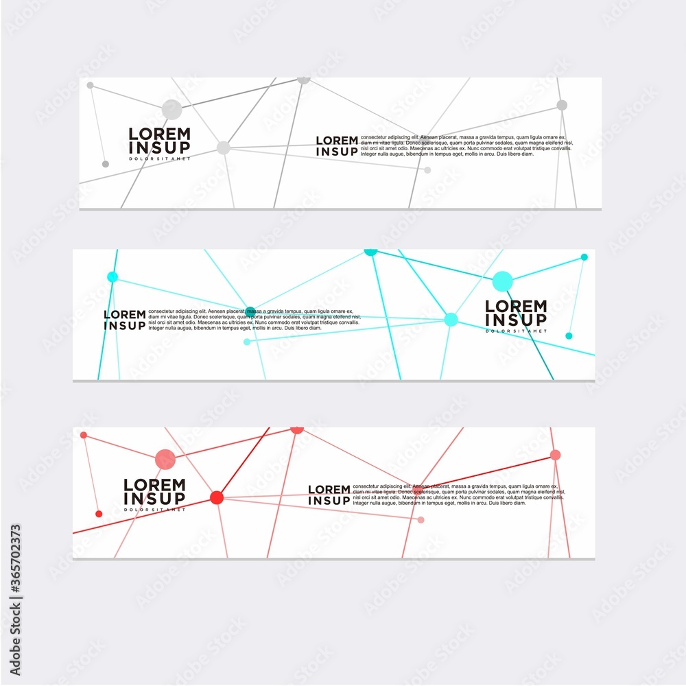 modern abstract banner design template modern abstract banner design template