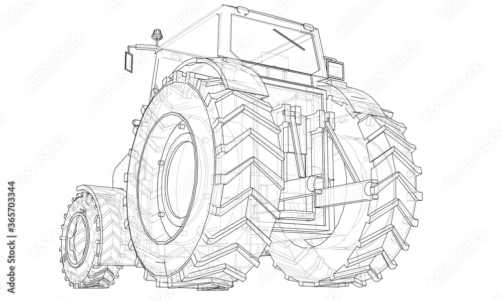 Farm Tractor Concept