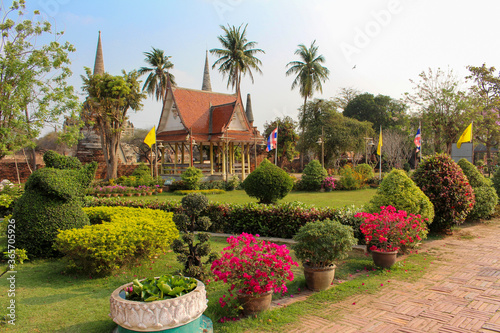 PARC HISTORIQUE D' AYUTTHAYA - THAILANDE - SIAM - PATRIMOINE MONDIAL DE L' UNESCO