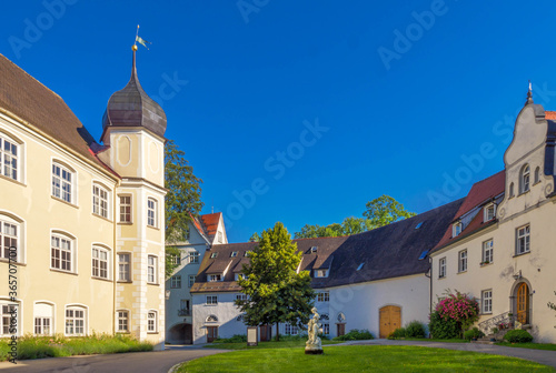 Schloss in Isny, Allgäu, Bayern, Deutschland photo