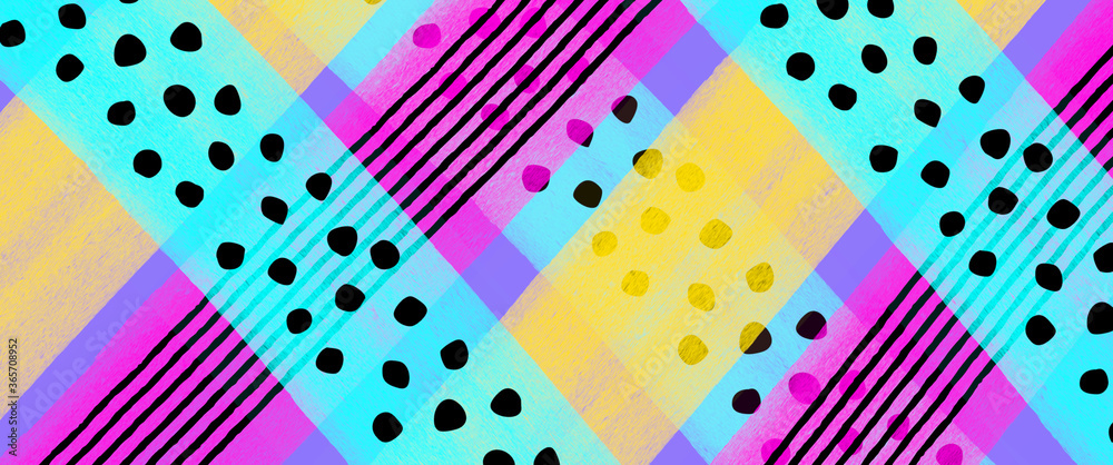 Obraz premium Bright modern background illustration for printing, screen saver, background, textile, packaging, cover.