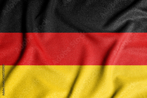 National flag of the Germany. The main symbol of an independent country. Flag of Germany.