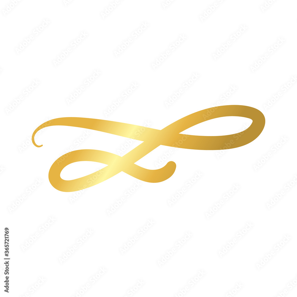 elegant border frame calligraphic decoration golden gradient style icon elegant border frame calligraphic decoration golden gradient style icon