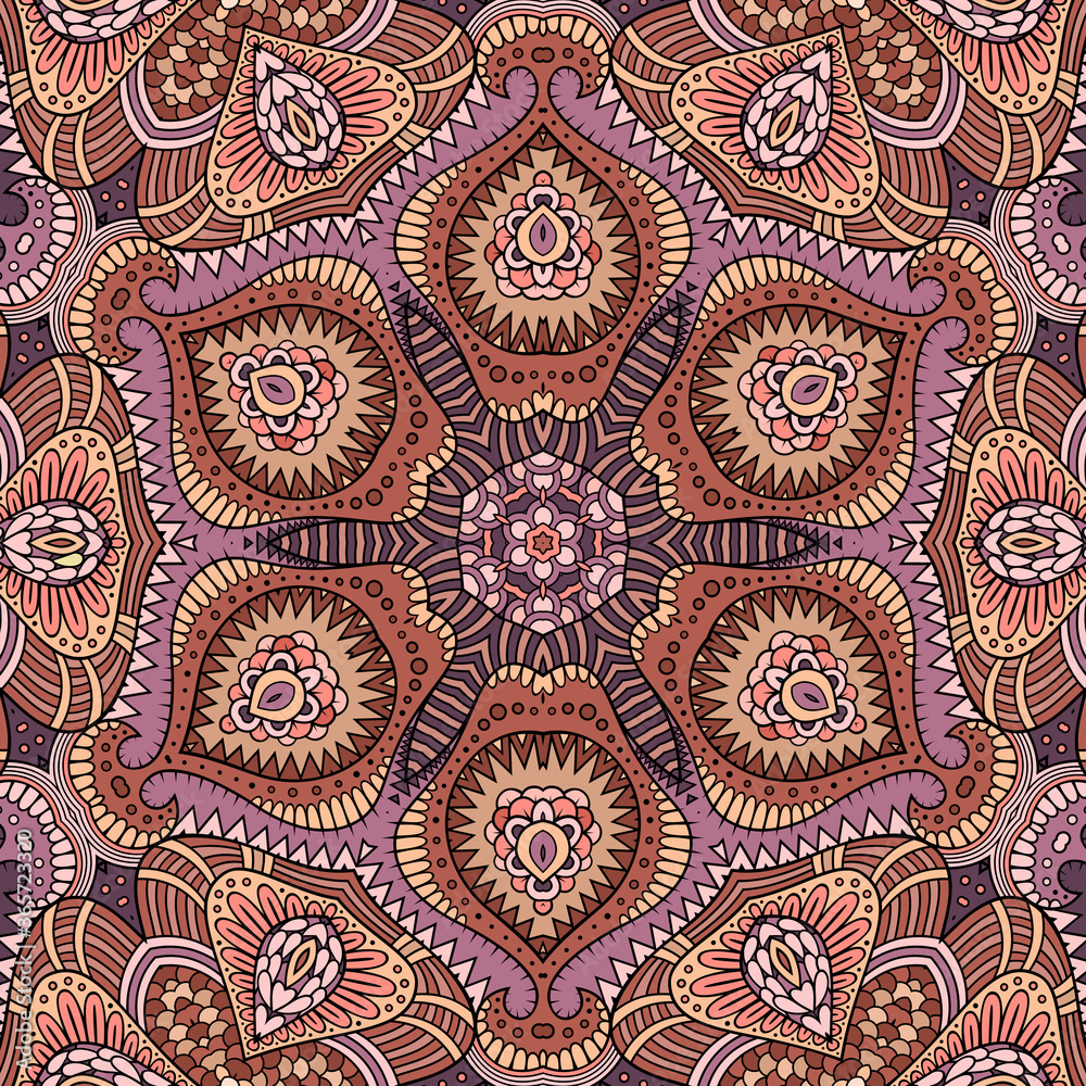 Vector abstract ethnic hand drawn background Vector abstract ethnic hand drawn background