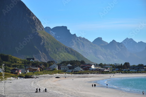 Ramberg Beach on Lofoten