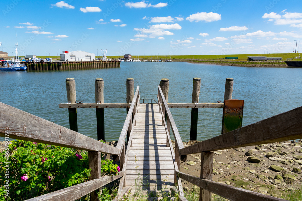 Holzlandesteg in Büsum